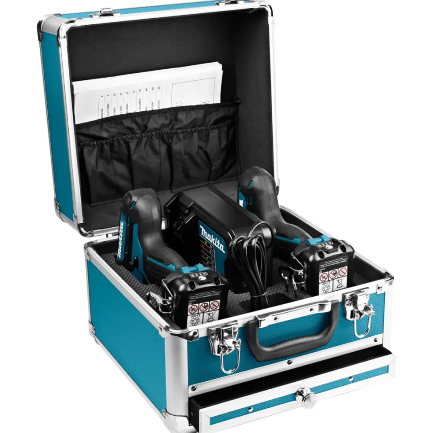 Makita Accu Combiset - Boren/schroeven - Clx224sax1 - 12v Max - 2x2.0 Ah Accu En Lader - In Koffer
