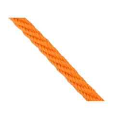 Mamutech Sterk touw Paraloc - Gedraaid polypropyleen - UV-bestendig - 10mm x 10m - Oranje