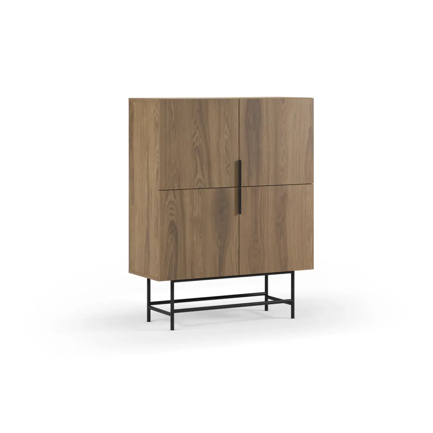 Marckeric - Kast Eldia - Bruin - 100x40x128cm