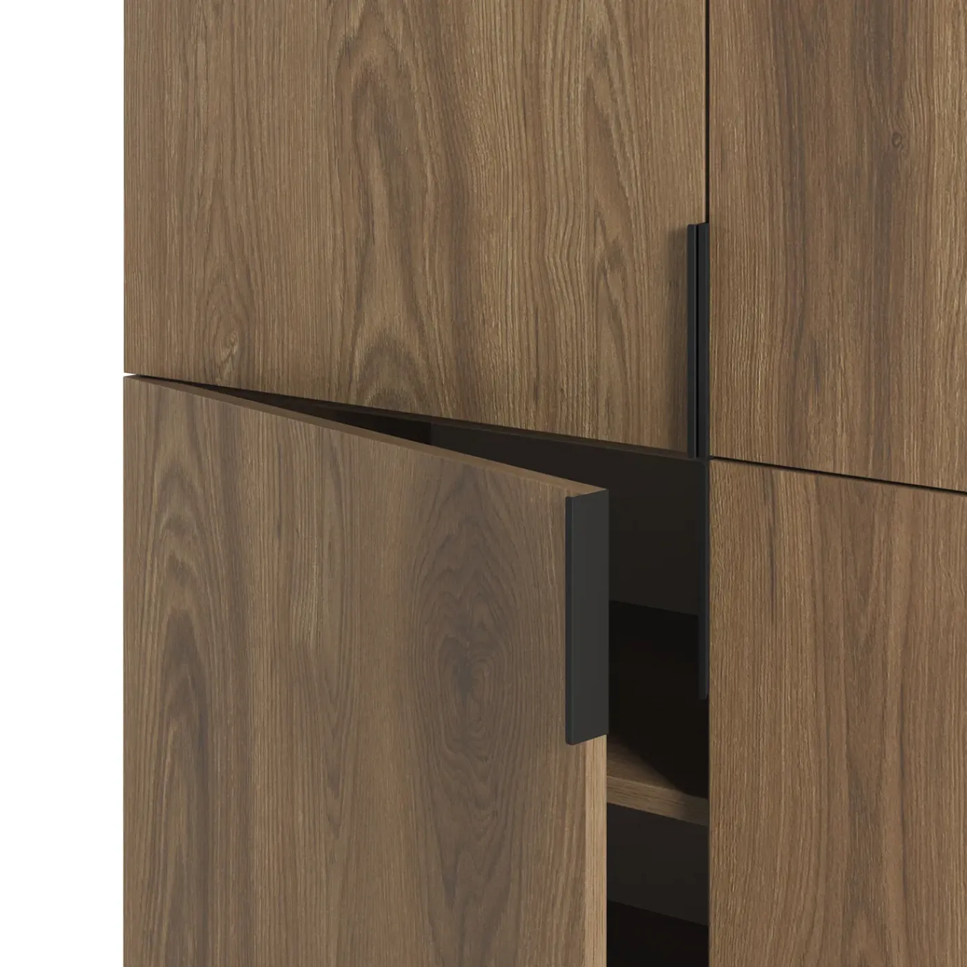 Marckeric - Kast Eldia - Bruin - 100x40x128cm