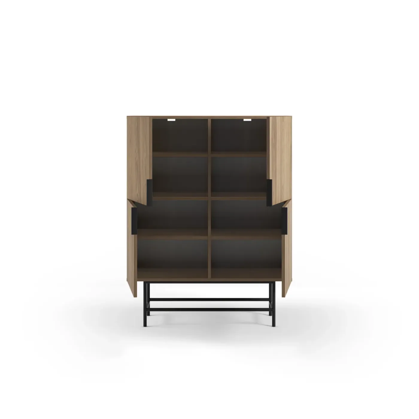 Marckeric - Kast Eldia - Bruin - 100x40x128cm