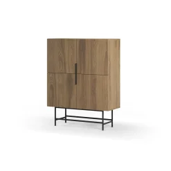 Marckeric - Kast Eldia - Bruin - 100x40x128cm
