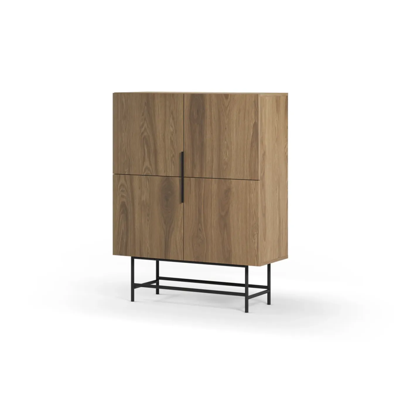 Marckeric - Kast Eldia - Bruin - 100x40x128cm