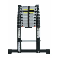 MARK TOOLS PRO Telescoop ladder - 3,8 meter - met Stabilisatievoet en Soft closing