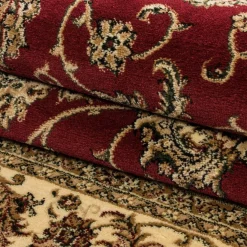 Muratap Marrakesh Oosters Vloerkleed Nimrud Rood - 240x340 Cm