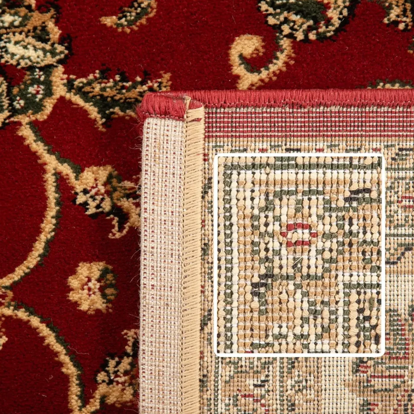 Muratap Marrakesh Oosters Vloerkleed Nimrud Rood - 240x340 Cm