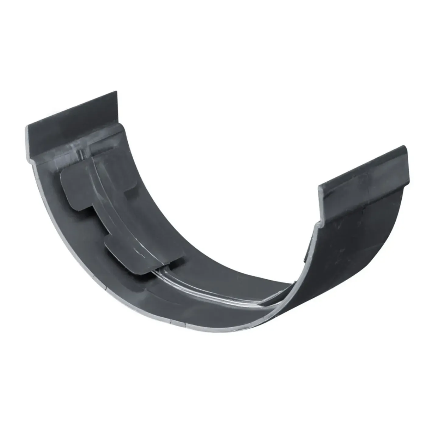 Martens Mastgootverbindingsstuk - PVC - Antraciet - 100mm