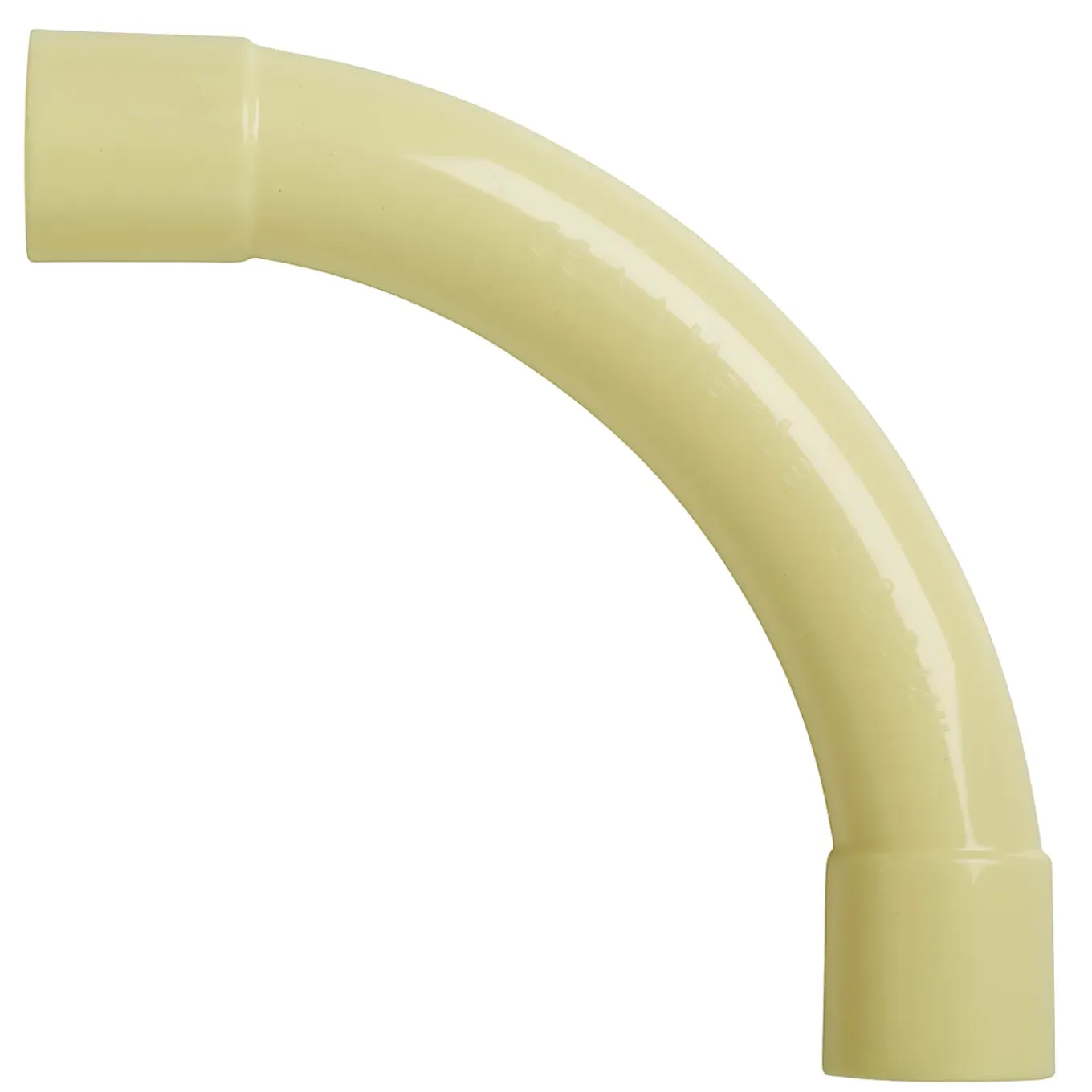 Martens pvc bocht 3/4" crème 3st.