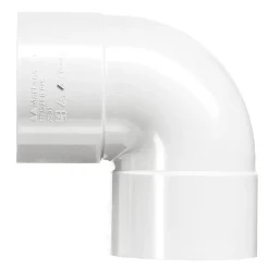 Martens pvc bocht Ø40mm 90° 2xlijmmof wit