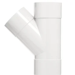 Martens pvc T-stuk 32mm wit 3x lijmmof 45gr