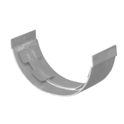 Martens verbindingsstuk voor mastgoot 100mm - PVC - Grijs