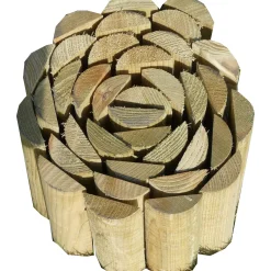 Massieve houten borderrand - Hout - 30x180cm