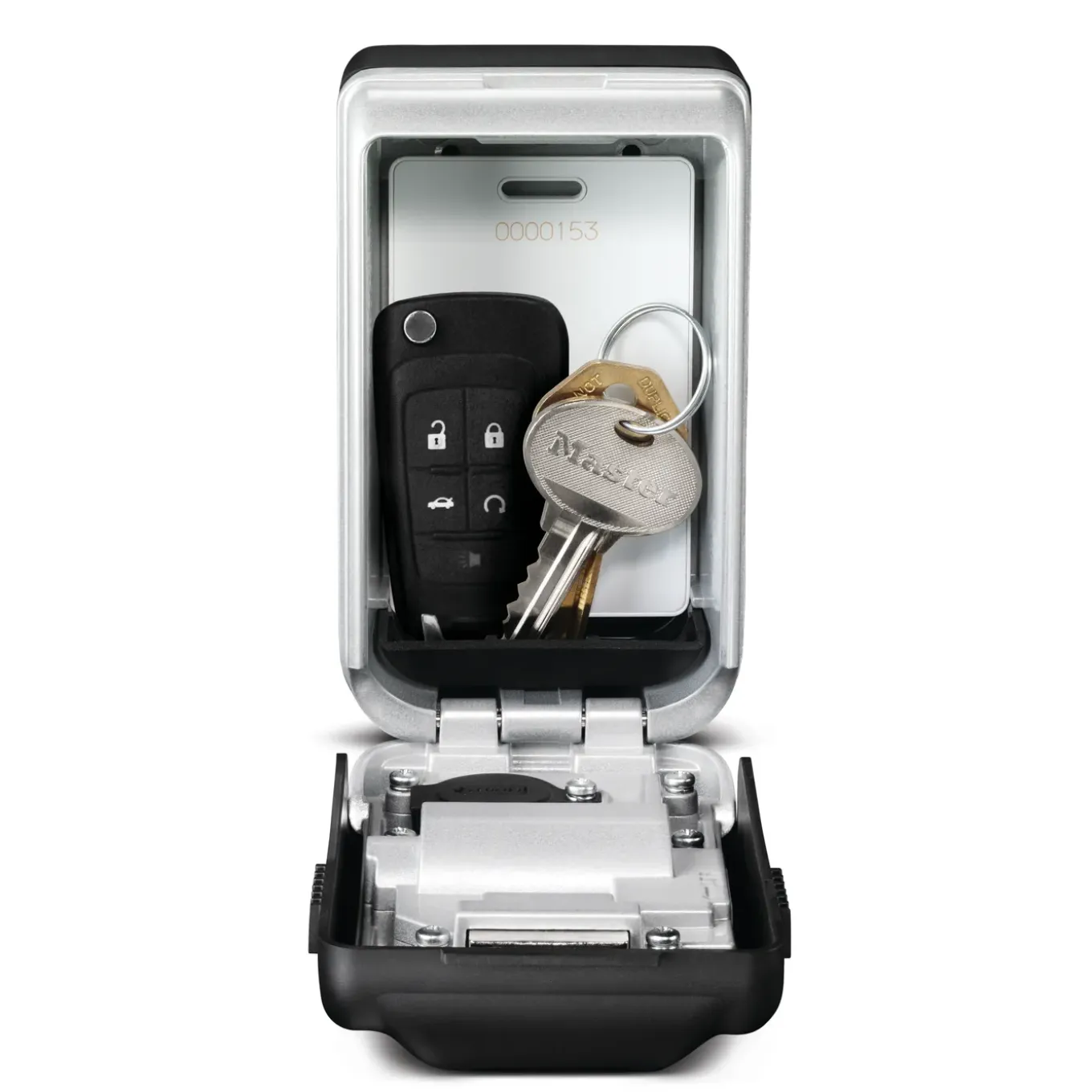 Master Lock Beveiligde Sleuteldoos 5401EURD - met cijferslot - wandmontage - 13,3x20,5x4,7cm