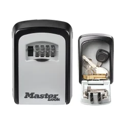 Master Lock Beveiligde sleuteldoos Select Access 5401EURD - met drukknoppen - wandmontage - 13,4x18,5x5,1cm