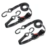 Masterlock Master Lock spanbanden + S-haken 4,25mx25mm zwart 2st.