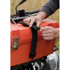 Master Lock verstelbare snelbinder Giant Rotary Hook 60-120cm x40mm zwart