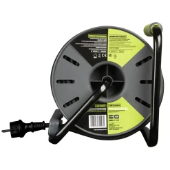 Masterplug Kabelhaspel - 40m - 3 stopcontacten - IP44