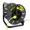 Masterplug Kabelhaspel - 40m - 4 stopcontacten - IP20