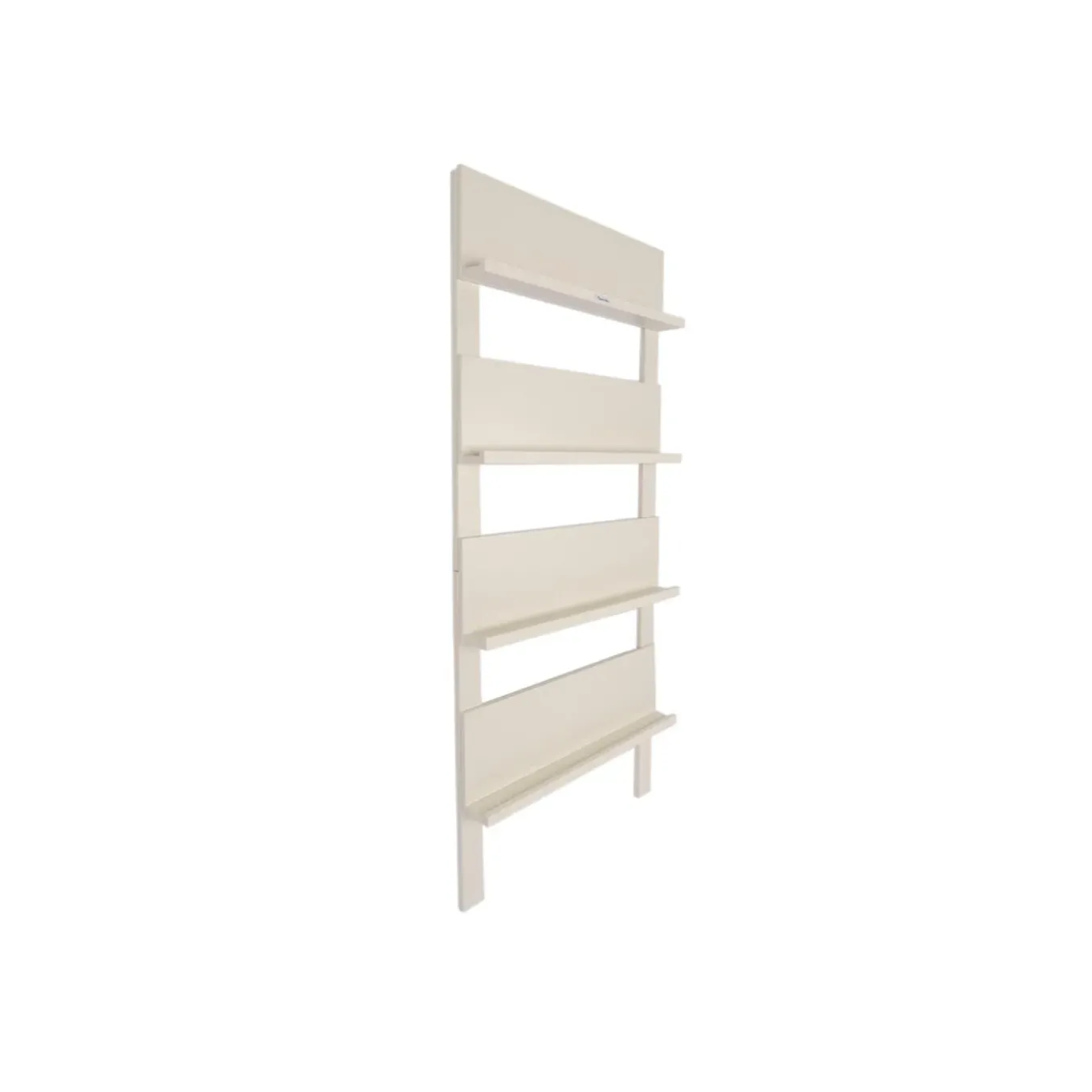 Maximavida Wandrek Jamie Ivoor Boekenrek - Tijdschriftenrek - 180 X 80 Cm
