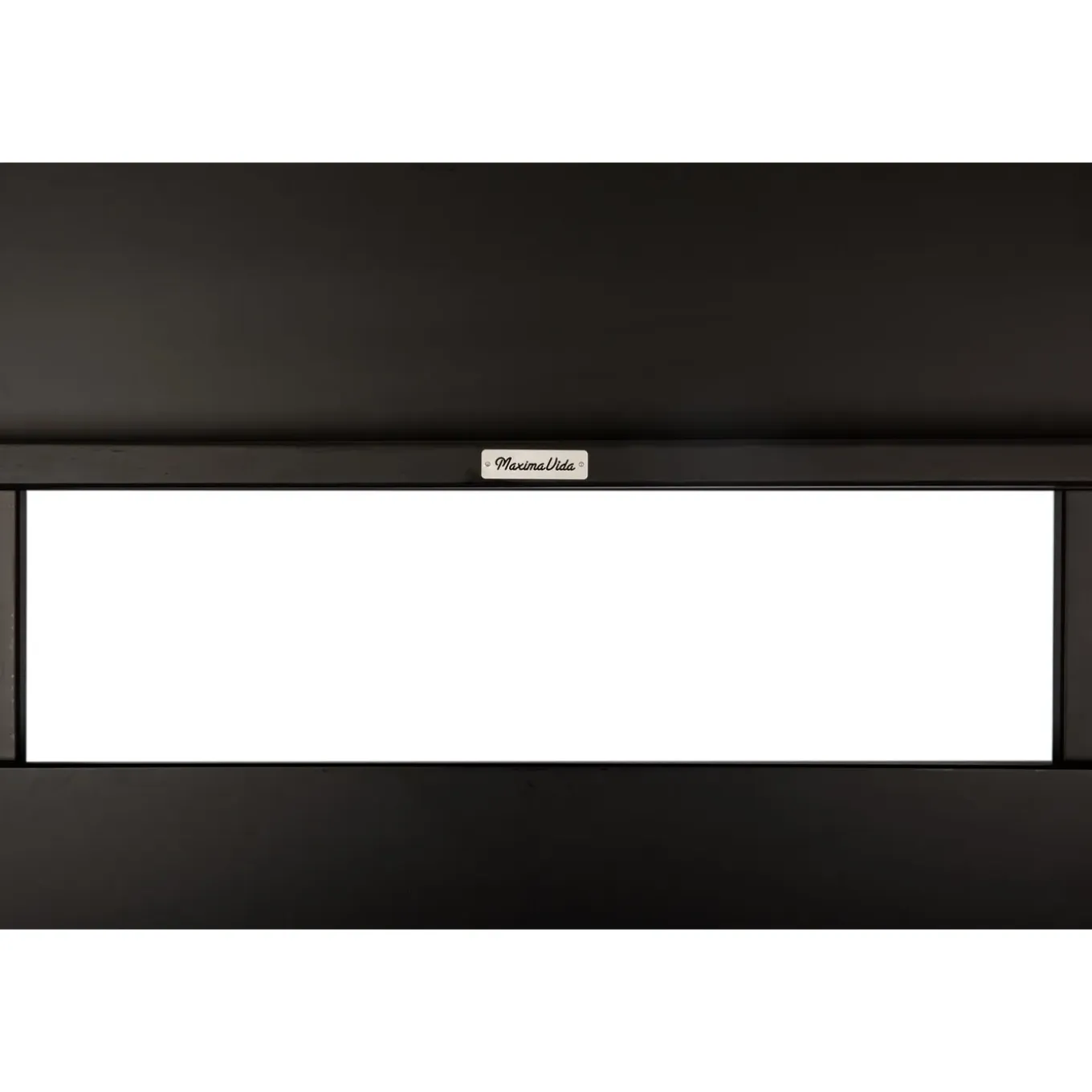 Maximavida Wandrek Jamie Zwart- Boekenrek- Tijdschriftenrek- 180 X 80 Cm