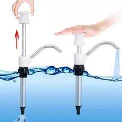MCBOSON Buitenkraan - Handpomp - Wit - 41CM