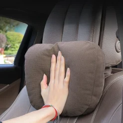 MCBOSON Nekkussen - Hoge Elasticiteit - Bruin - Geschikt voor Auto's