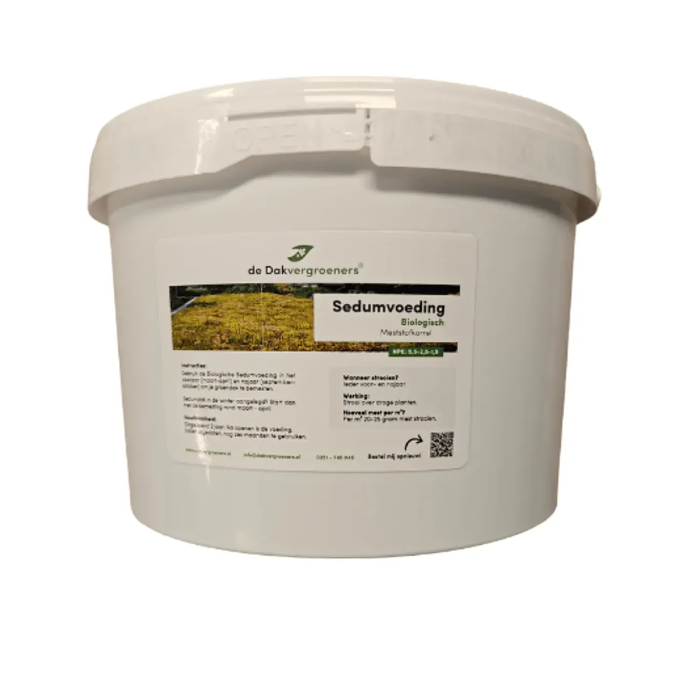 Meststof Groendak Emmer 3 liter