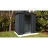 Overig Metalen Tuinhuis Dream - Antraciet - 184x154cm - Dubbele Deur