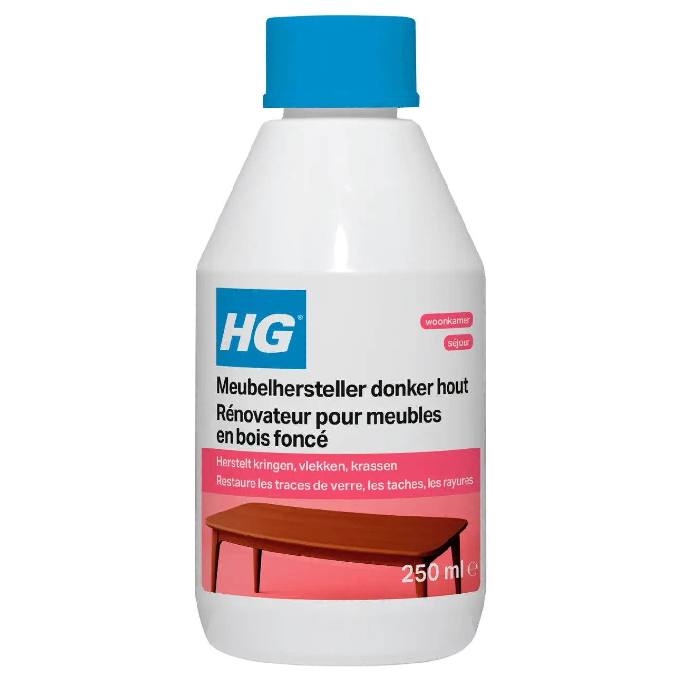 HG Meubeline meubelhersteller donker hout 250ml
