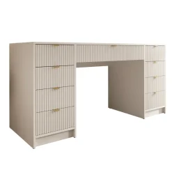 Meubella Bureau Tavares 2 - Wit - 154x55x76 Cm