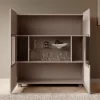 Meubella Dressoir Calgary - Beige - 100x35x107 Cm