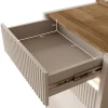 Meubella Kapstok Orenzo - Beige - 108x42x196 Cm