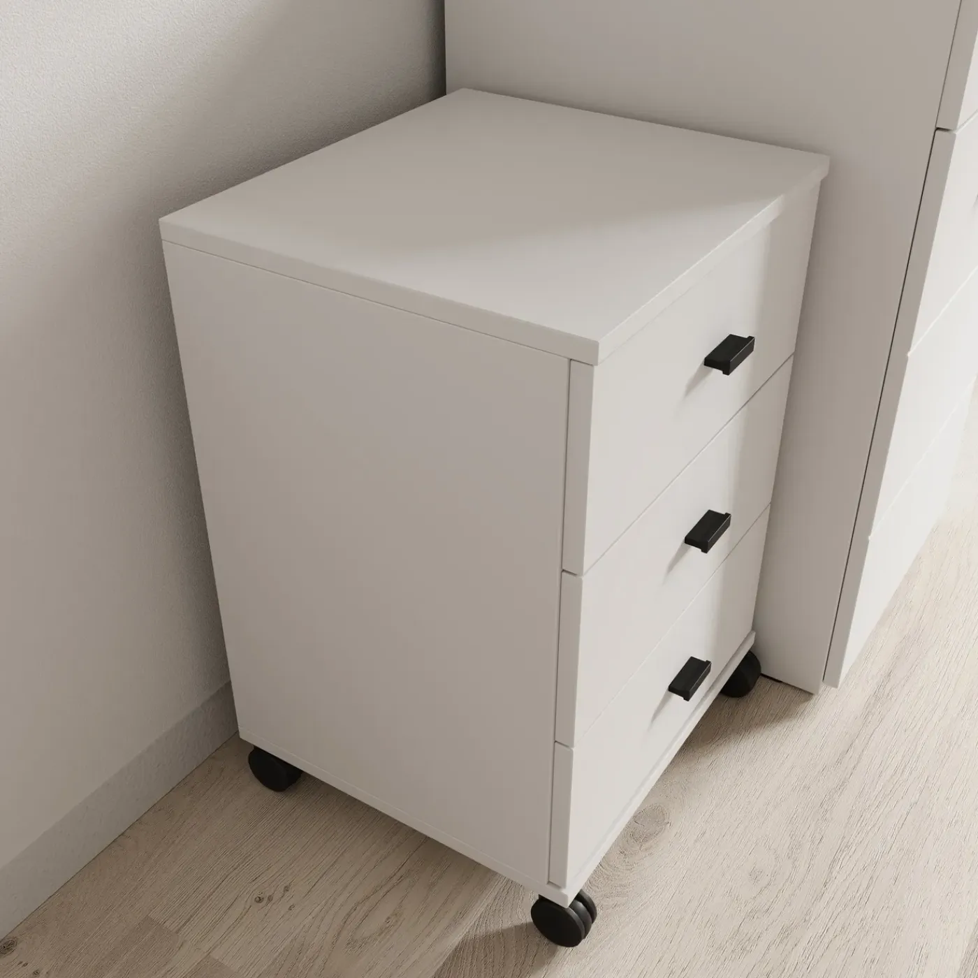 Meubella Ladekast Avellio - Wit - 39x35x57 Cm