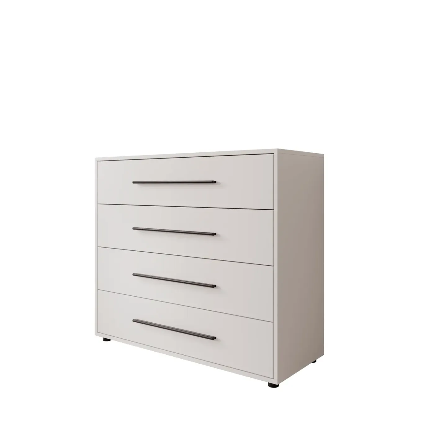 Meubella Ladekast Montalo - Wit - 99x40x87 Cm