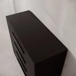 Meubella Ladekast Montalo - Zwart - 99x40x87 Cm