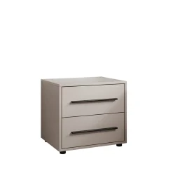 Meubella Nachtkastje Montalo - Beige - 51x40x47 Cm