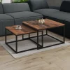 Meubella Salontafel Styler - Old Wood - Set Van 2
