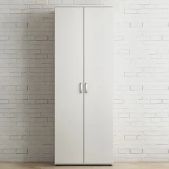 Meubella Schoenenkast Odette - Wit - 70x34x189 Cm