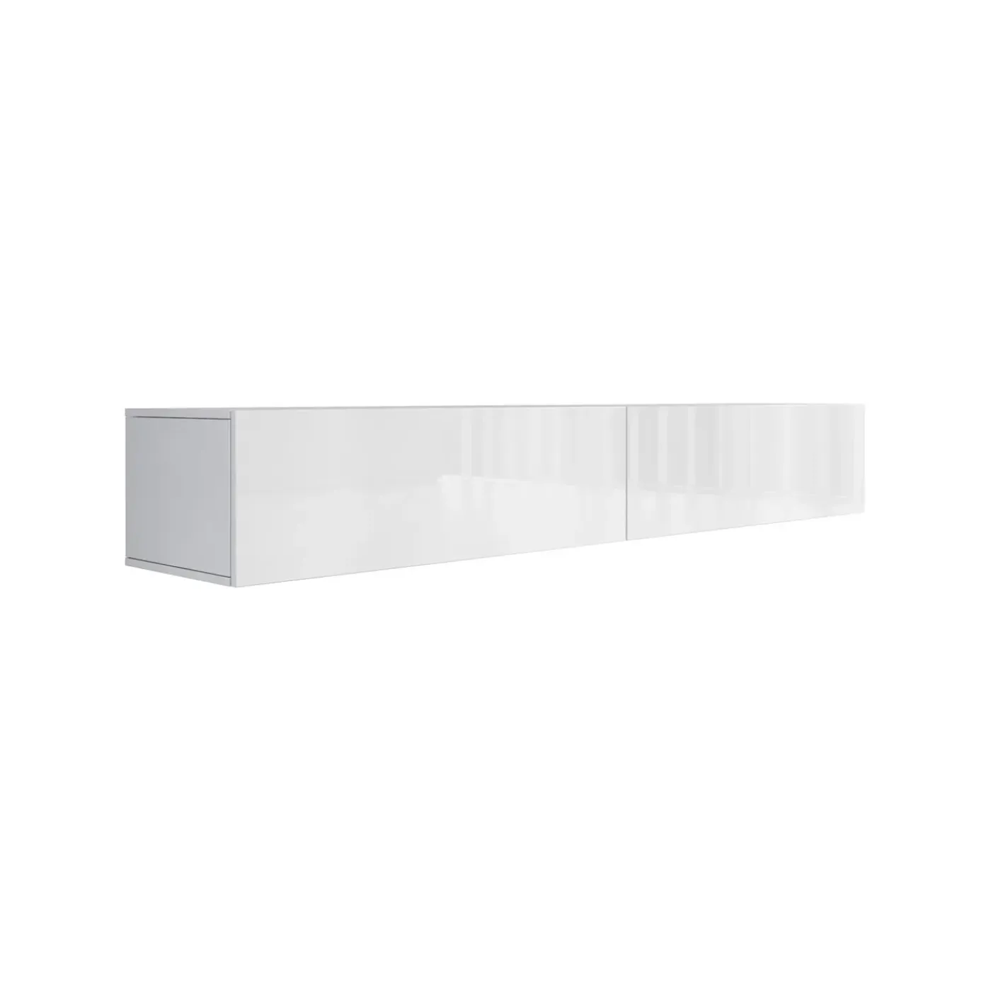 Meubella Tv-meubel Flame - Wit - 200x40x30 Cm