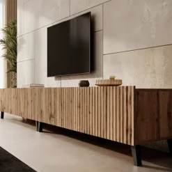 Meubella Tv-meubel Pepinos 2 - Eiken - 300x42x44 Cm