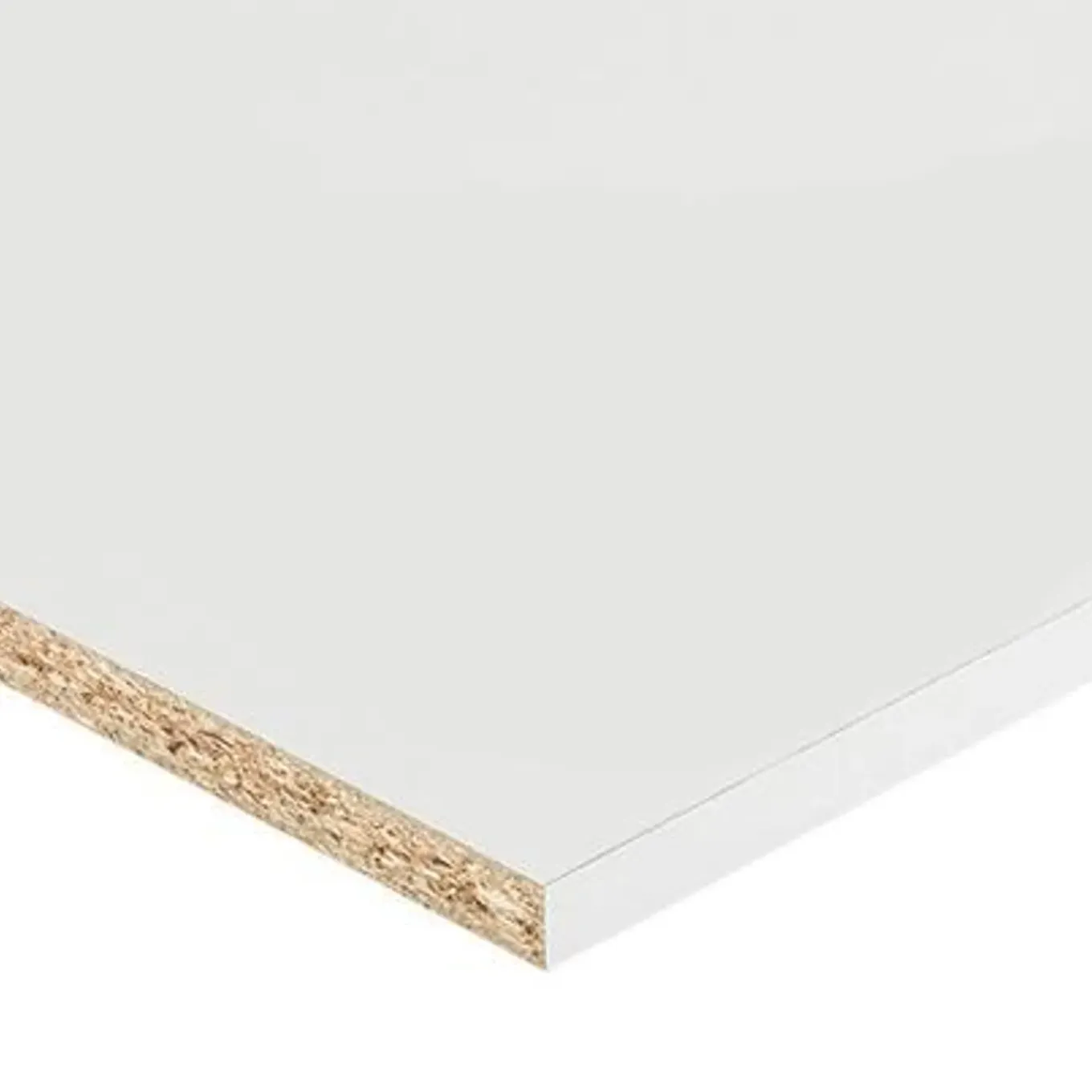 Meubelpaneel Basic White - Gemelamineerd - 250x30 cm - 18 mm
