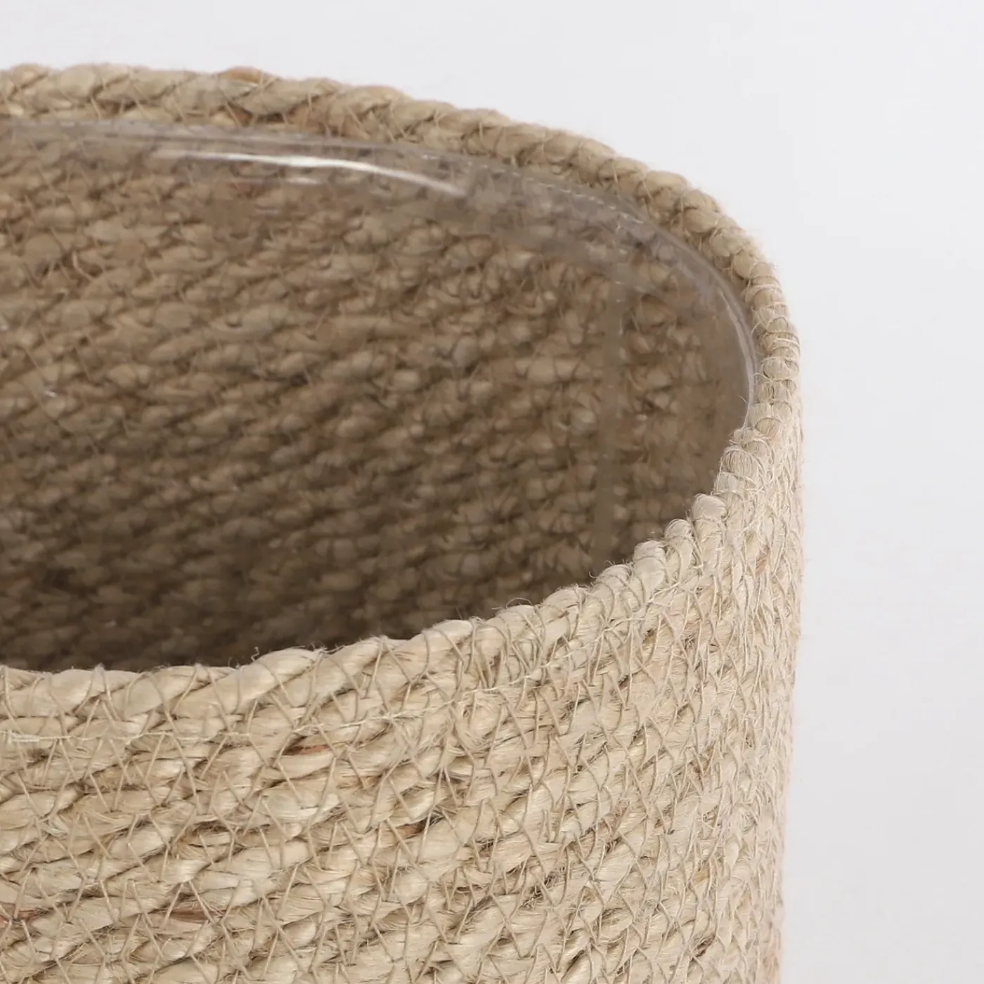 Mica Decorations Atlantic Mand Creme Set Van 3 - H16xd16cm