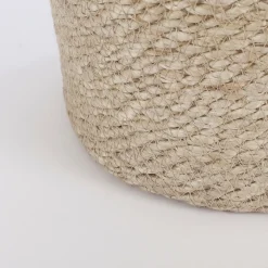 Mica Decorations Atlantic Mand Creme Set Van 3 - H16xd16cm