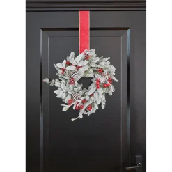 Mica Decorations Belfort Kerstkrans Frosted - D40 Cm