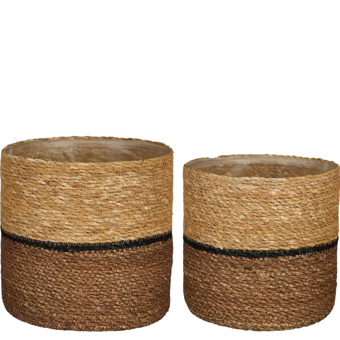 Mica Decorations Damian Mand Bruin Set Van 2 - H20xd20cm