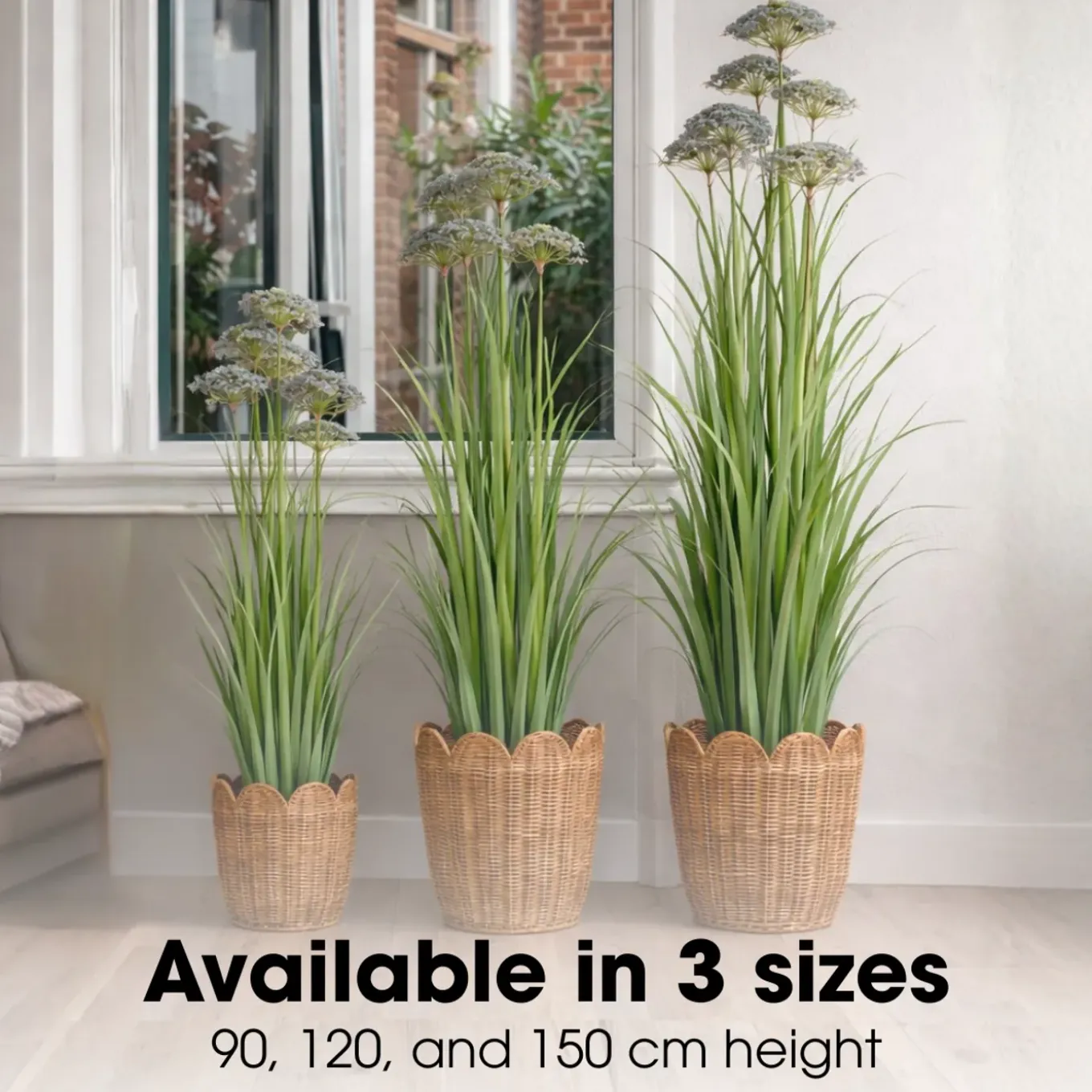 Mica Decorations Engelwortel H120 X D35 Cm Groen Paars