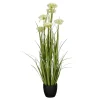 Mica Decorations Engelwortel H120 X D35 Cm Groen Wit