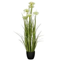 Mica Decorations Engelwortel H120 X D35 Cm Groen Wit