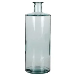 Mica Decorations Guan Fles Transparant - H40xd15cm