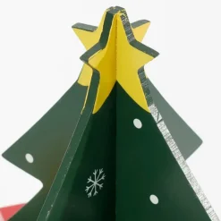 Mica Decorations Kerst Adventskalender 24 Vakjes H30xd27 -5cm